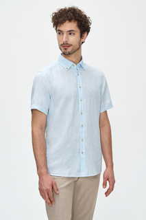 Рубашка мужская Cacharel G051GL0040LUZON KISA голубая 2XL
