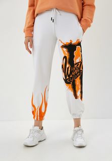 Спортивные брюки женские BLACKSI 5037 белые XL