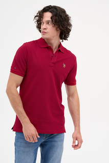 Футболка мужская U.S. POLO Assn. G081SZ0110TP10IY023 бордовая 4XL