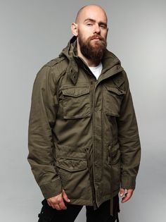 Куртка мужская Armed Forces AF266/ хаки XL