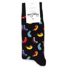 Носки унисекс Happy Socks Food черные 41-46