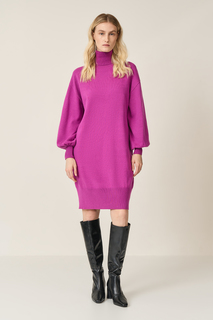 Платье женское Baon B451512 фиолетовое L