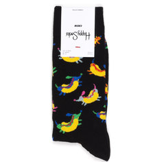 Носки унисекс Happy Socks Dog черные 41-46