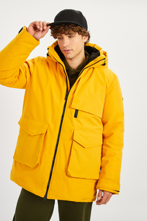 Зимняя куртка мужская Baon B5422511 желтая L