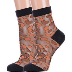 Комплект носков женских Hobby Line 2-нжст черных 36-40, 2 пары