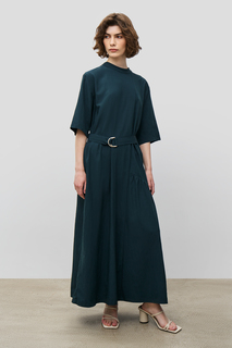 Платье женское Baon B4523047 зеленое 2XL