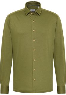 Рубашка мужская ETERNA 2110-45-JS1K зеленая 42
