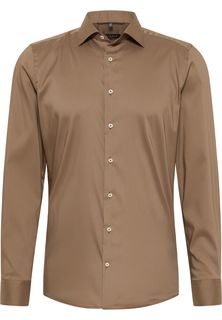 Рубашка мужская ETERNA 3377-27-F170 коричневая 41
