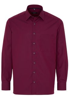 Рубашка мужская ETERNA 3070-57-E18E бордовая 41