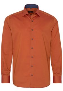 Рубашка мужская ETERNA 8111-89-X14K оранжевая 39