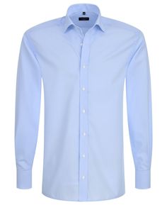 Рубашка мужская ETERNA 1100-10-X177 голубая 40