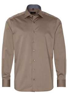 Рубашка мужская ETERNA 3368-24-X14K коричневая 46