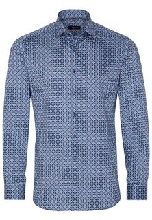 Рубашка мужская ETERNA 3947-18-F182 синяя 40