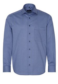 Рубашка мужская ETERNA 8049-18-E19K синяя 44