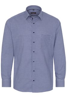 Рубашка мужская ETERNA 3720-17-X19P синяя 48