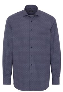 Рубашка мужская ETERNA 3831-29-E17V синяя 41