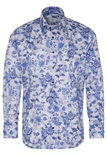 Рубашка мужская ETERNA 3996-16-X682 серая 44