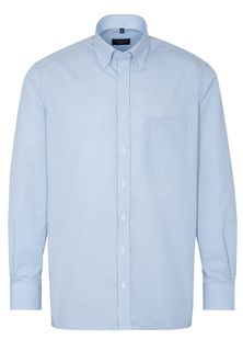 Рубашка мужская ETERNA 8918-12-E144 голубая 41