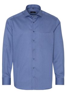 Рубашка мужская ETERNA 4059-12-E18V синяя 44