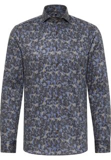 Рубашка мужская ETERNA 4077-18-F182 синяя 38