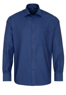Рубашка мужская ETERNA 8933-09-X08K синяя 40