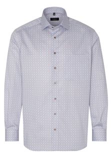 Рубашка мужская ETERNA 8049-12-E19K голубая 43