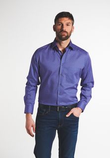 Рубашка мужская ETERNA 3425-51-X19P синяя 43