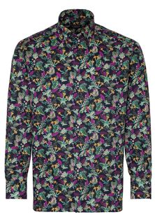 Рубашка мужская ETERNA 3443-19-E17L синяя 42