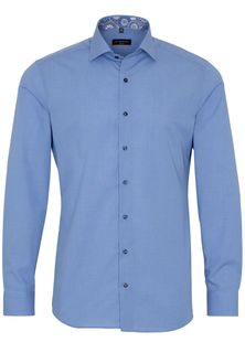 Рубашка мужская ETERNA 3931-14-F140 синяя 41