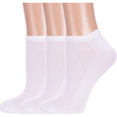 Комплект носков женских Hobby Line 3-Нжу522 белых 36-40, 3 пары