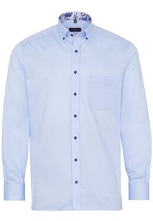 Рубашка мужская ETERNA 8102-10-X143 голубая 39