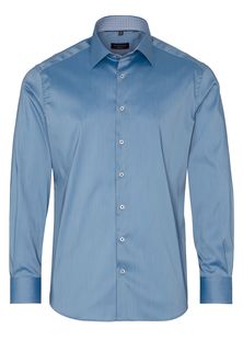 Рубашка мужская ETERNA 3372-15-X14P синяя 44