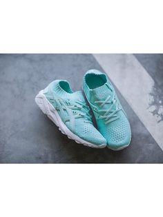 Кроссовки женские Asics Gel Kayano Trainer Knit бирюзовые 10.5 US