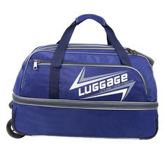 Дорожная сумка унисекс Luris Фаэтон Люрис упр, сорт 1 синяя, 65x37x34 см