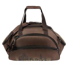 Дорожная сумка мужская Luris Некст, сорт 2 коричневая, 57x30x28 см