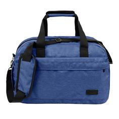 Дорожная сумка унисекс Luris Транзит 3, сорт 1 синяя, 48x32x20 см