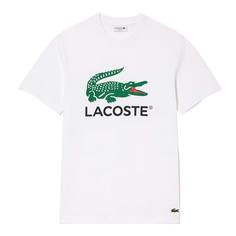 Футболка мужская Lacoste Cotton Jersey Signature белая M/L