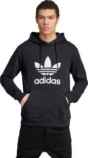 Худи мужское Adidas TREFOIL HOODY черное L