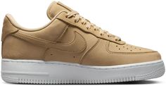 Кеды женские Nike Air Force 1 Premium бежевые 7 US