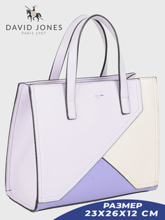 Сумка тоут женская David Jones 6972-CM-DD, сиреневый