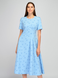Платье женское Каляев 71491 голубое 50 RU