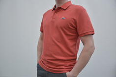 Футболка мужская Lacoste Regular Fit красная L