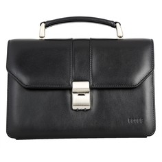 Сумка барсетка мужская PETEK 750, черный/гладкий