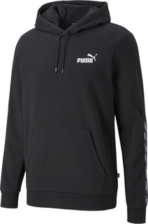 Худи мужское Puma Power Tape Hoodie Fl черное M