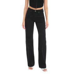 Джинсы женские Maison David XS-066 черные 2XS