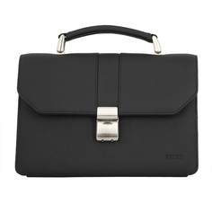 Сумка барсетка мужская PETEK 750, черный/матовый