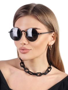 Солнцезащитные очки унисекс Pretty Mania DT021 черные