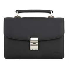 Сумка барсетка мужская PETEK 760, черный/матовый