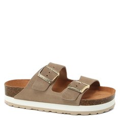 Шлепанцы женские Bio Green PT20-3L коричневые 38 EU