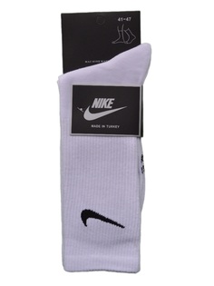 Комплект носков унисекс Nike NI-ND-25 белых 41-47